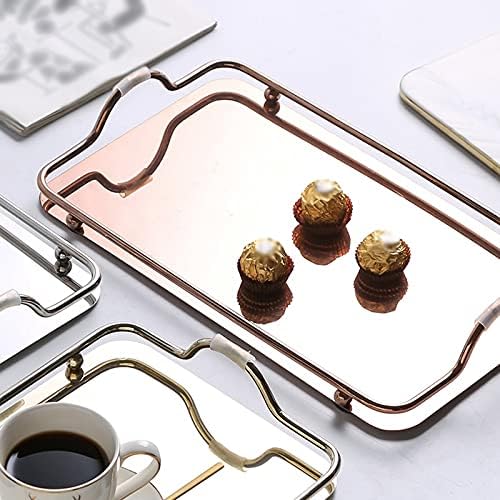 Stainless Steel Decorative Mirror Tray