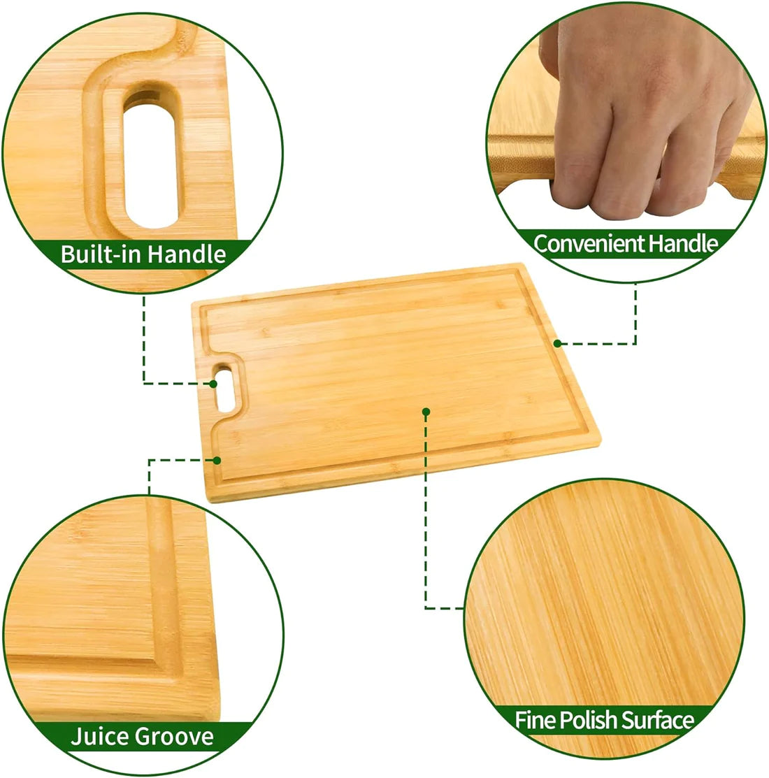 Bamboo Wooden Chopping Board