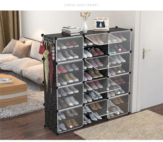 Premium Quality Attachable Cube Cabinets & Shoe Rack