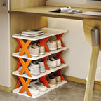 Simple Shoe Rack Shoe Storage Organizer, Compact Shoe Shelf (5 Layer)
