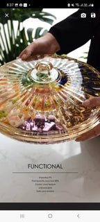Acrylic Dry Fruit Tray