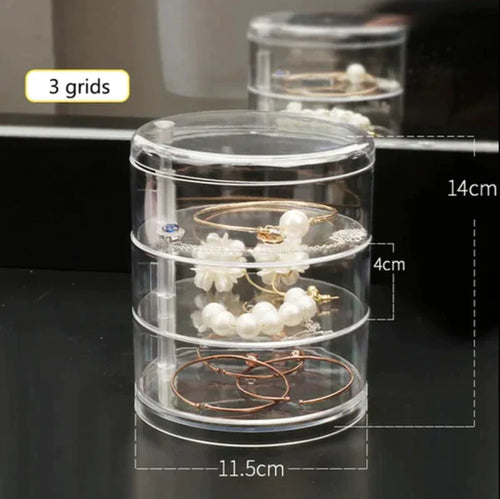 Acrylic 3 4 & 5 layer Jewelery Organizer