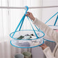 Foldable Pop Up Mesh Baskets Easy Open Laundry Clothes Hamper Basket