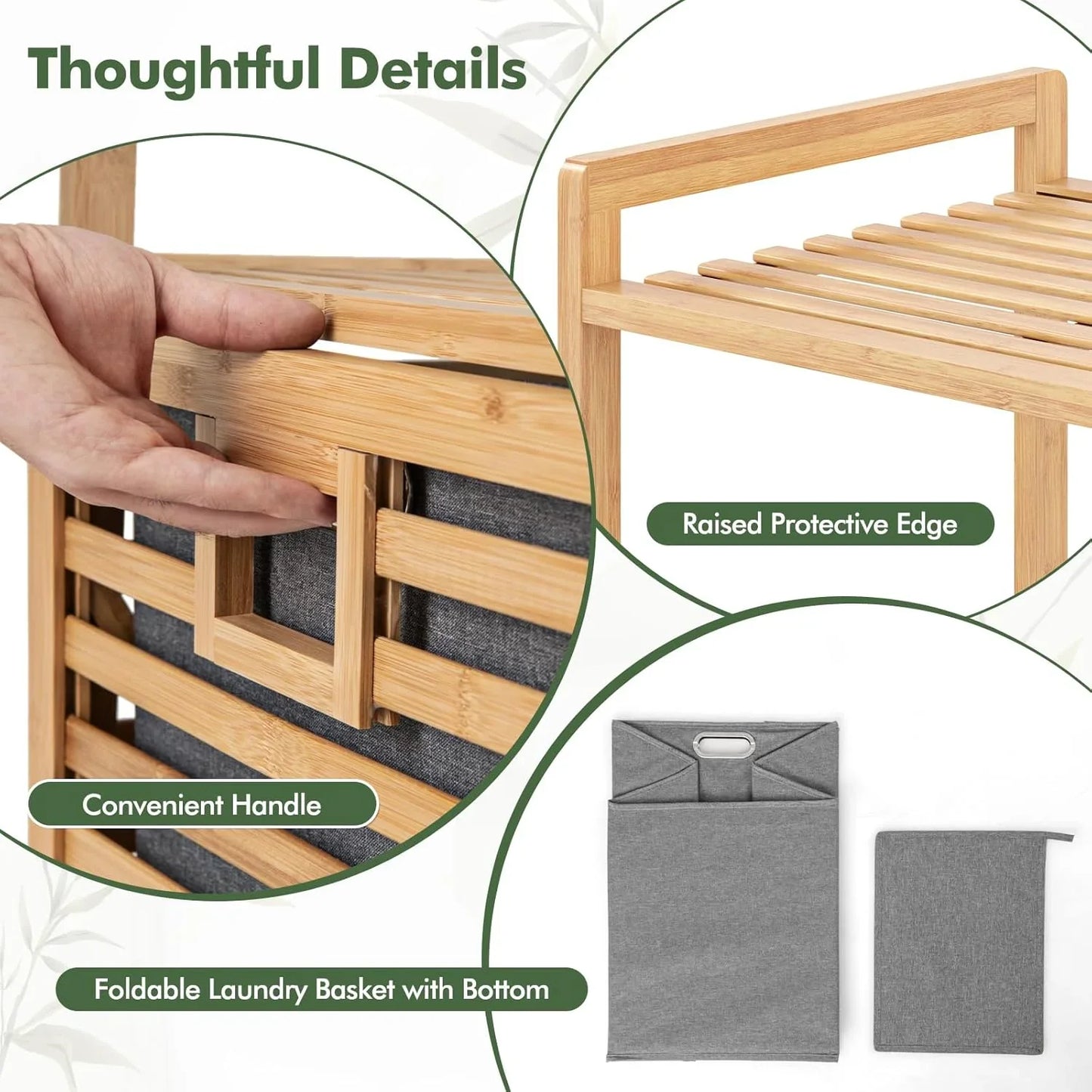 Bamboo Laundry Basket