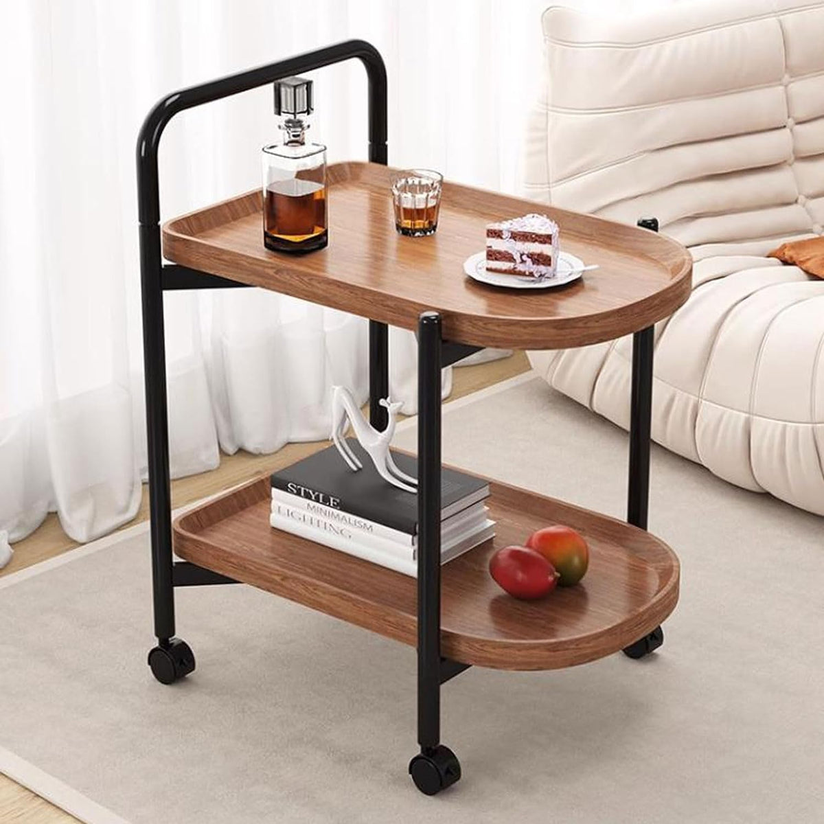 2 Tier Kitchen Serving Cart