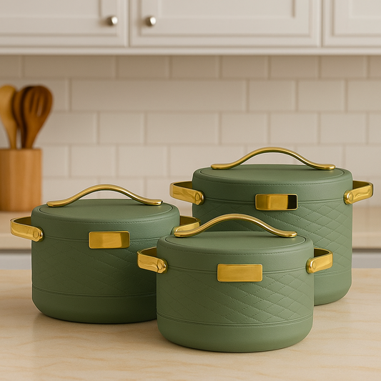 Premium Insulated Hotpots - Sage Green