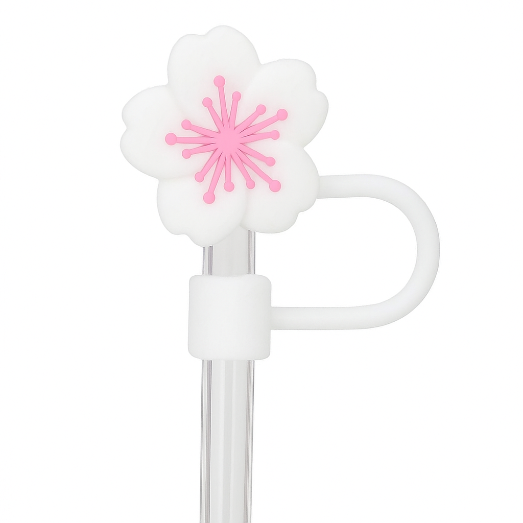 Flower Style Straw Stopper