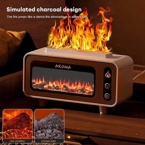 FIREPLACE FLAME AIR HUMIDIFIER