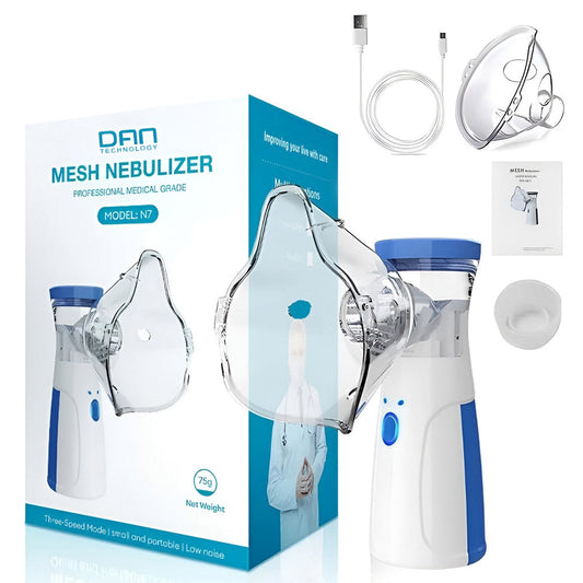 Mini Mesh Nebulizer Portable (Cell Operated) And Power