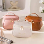 PU Leather Travel Makeup Bag