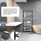Multifunctional 4 Layers Shoe & Coat Rack, Metal Storage Rack