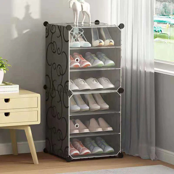 Attachable Cube Cabinets & Shoe Rack