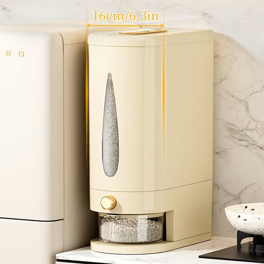 10KG Slim Airtight Rice Storage Dispenser