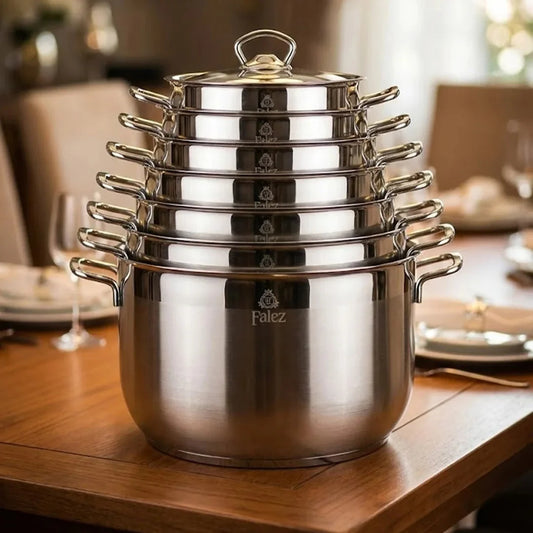 Falez Premium Stainless Steel Pot Series