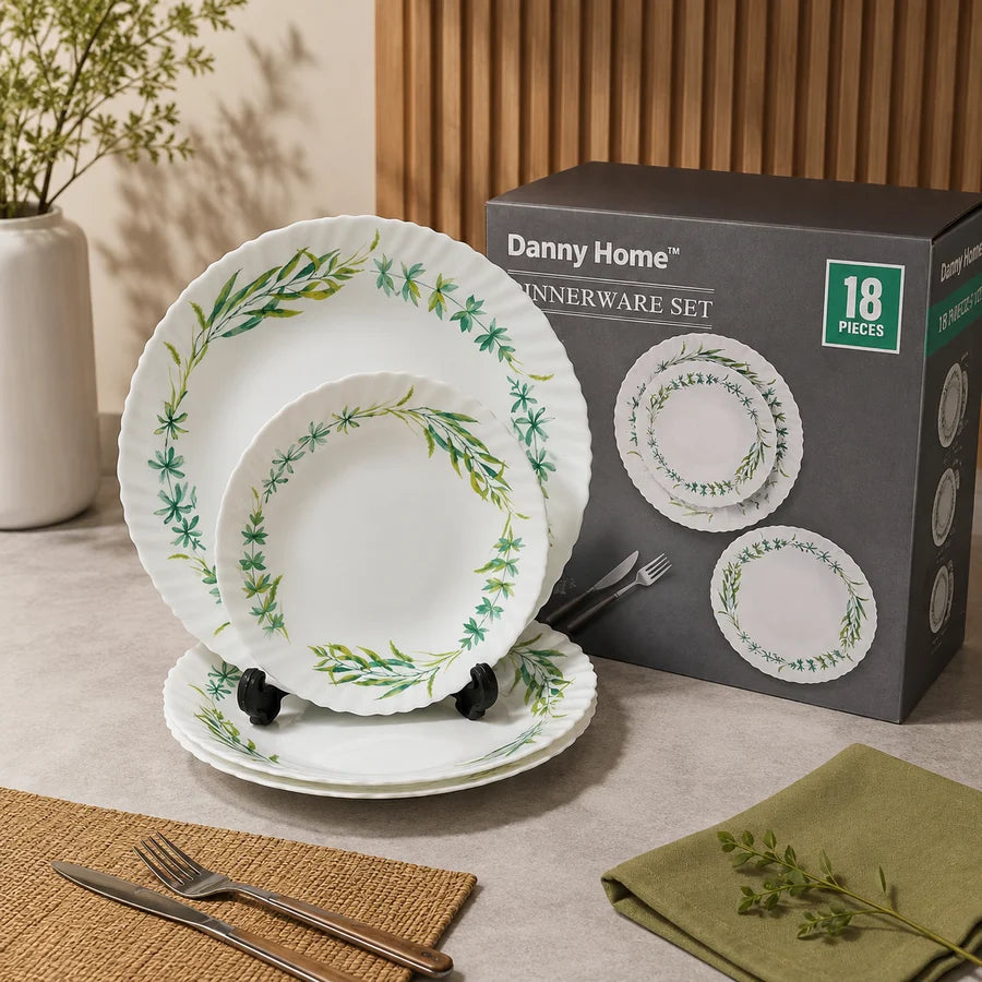 Danny Home™
Danny Home 18 Pcs Botanical Dinnerware Set