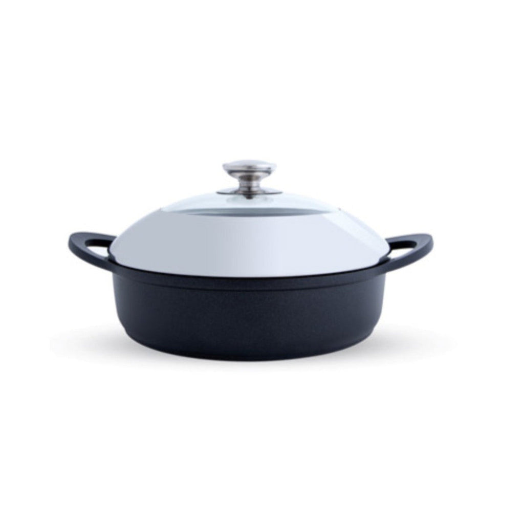 ARSHIA PREMIUM 10PCS DIE CAST COOKWARE SET SILVER