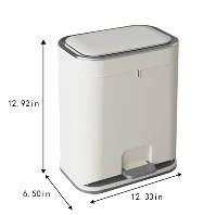 Bathroom Trash Can With Lid