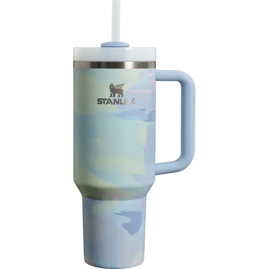 The Clean Slate Quencher H2.0 FlowState™ Tumbler | 40 OZ - Cool Serene