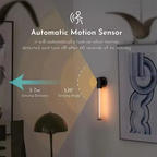 Wall Sticking Magnetic Wire Light, Touchable Cordless Desk Light, Room Decor LED Night Light
