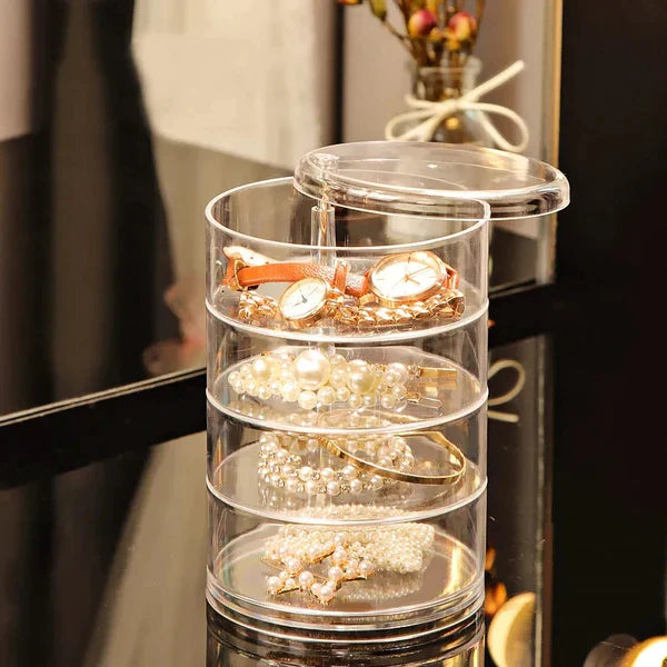 Acrylic 3 4 & 5 layer Jewelery Organizer