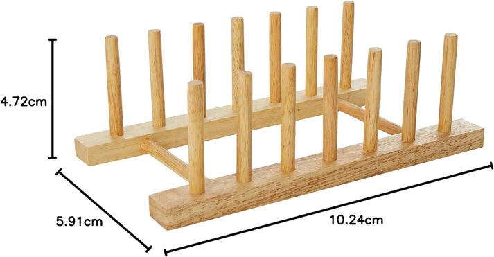 Multi Function Bamboo Dish Rack