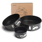 3Pcs Round Cake Mould