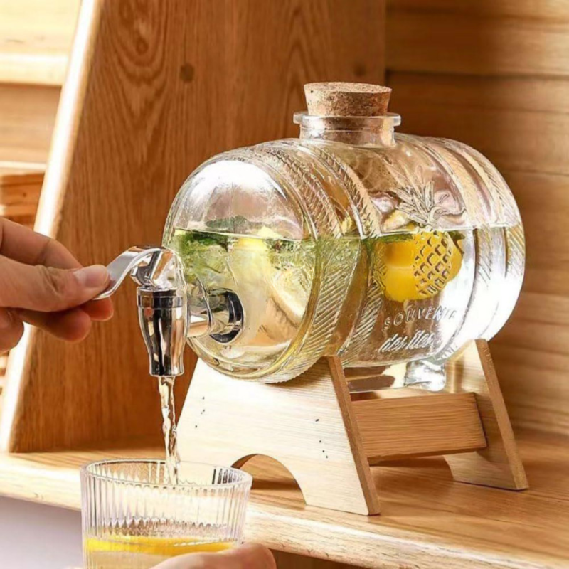 Glass Barrel Water Dispenser – Elegant & Practical