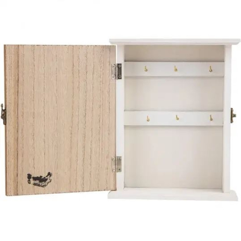Wooden Home Sweet Home Heart Key Box Cupboard