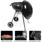 Apple Charcoal Stove BBQ Grill For Outdoor Cooking