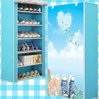 6 layer Printed Shoe Rack