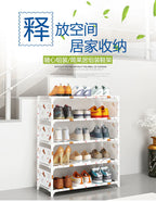 5 Layer Oxford Shoe Rack