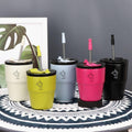 New Korean Style Insulated Mug Portable Thermal Drinking Cup