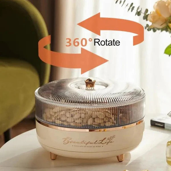 2 LAYER DRY FRUIT STORAGE CONTAINER