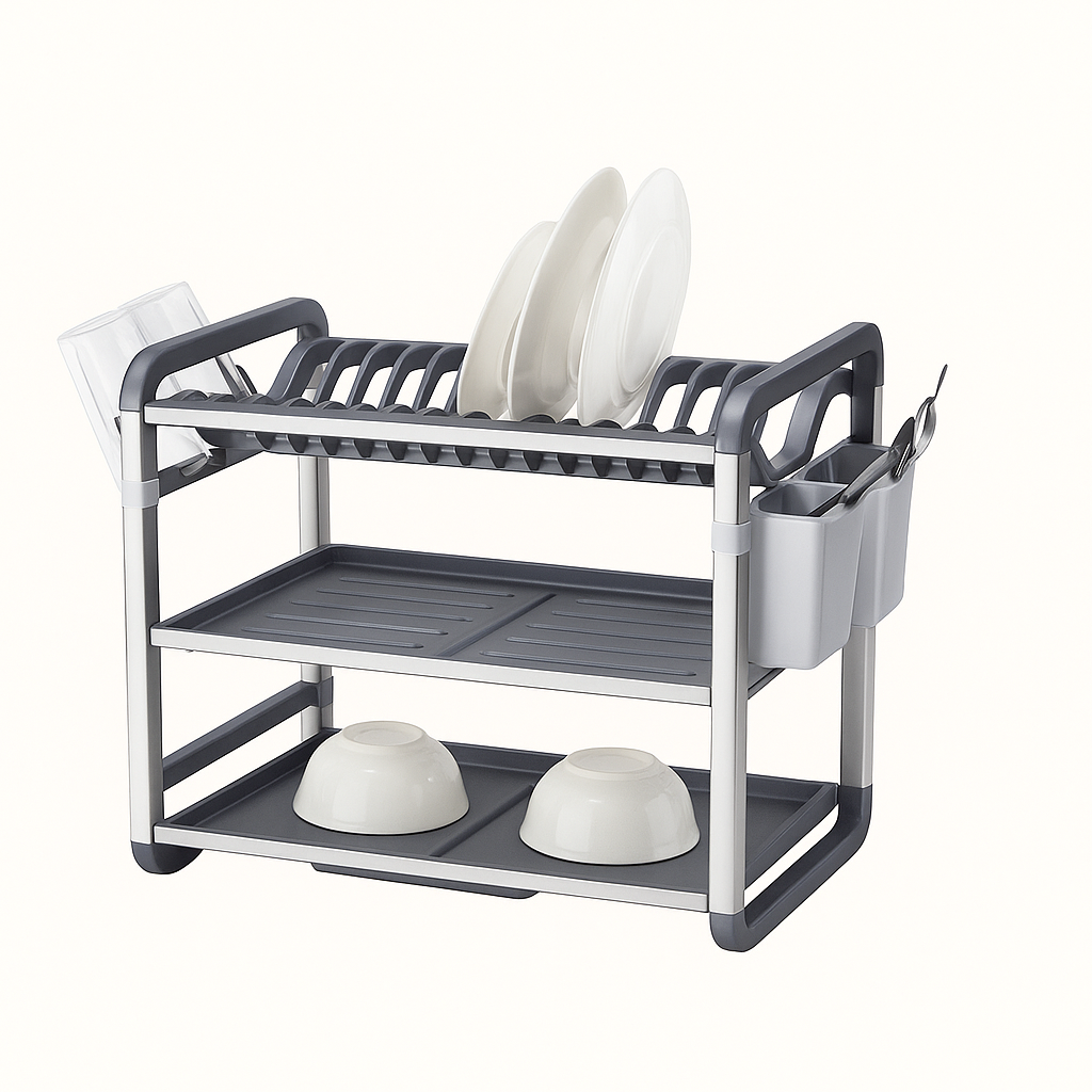 Binca Premium 3-Tier Dish Drying Stand