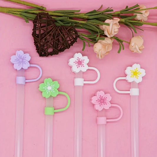 Flower Style Straw Stopper