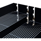 Portable Outdoor BBQ Grill Charcoal Grill Rack Smoker With Wheels