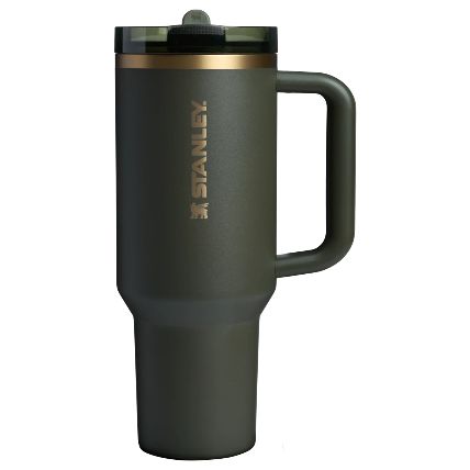 THE QUENCHER PROTOUR FLIP STRAW TUMBLER | 40 OZ Cypress