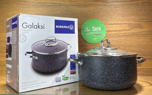 KORKMAZ Galaksi Casserole 24x12,5/5,0lt