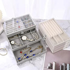 Multilayer Plush Jewelery Organizer
