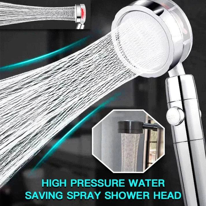 360 Degree Rotation Pressurised Filter Shower Head High Pressure