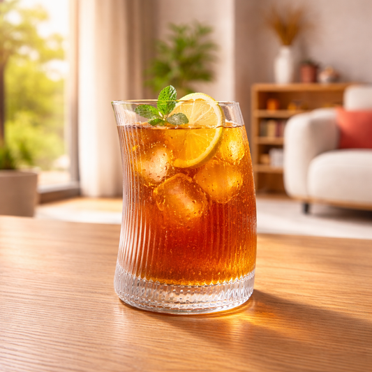 Crystal Cocktail Curve Glass - Small - Set of 6