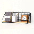 Checks and Boxes Wall Shelf