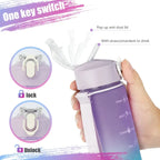 3Pcs Sports Water Bottle
