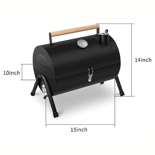 Heavy Duty Tabletop Barbecue Grill Charcoal for Outdoor