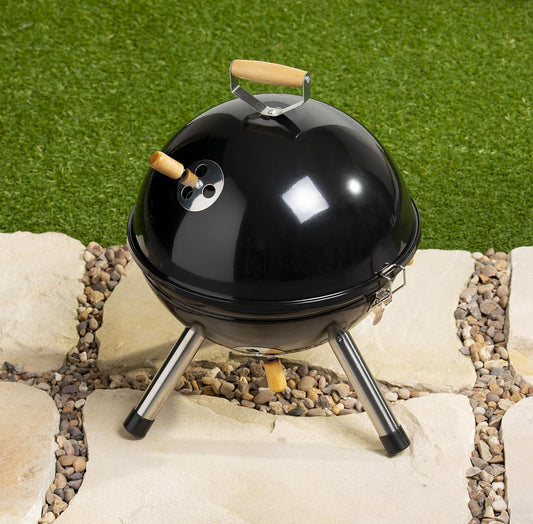 Portable Mini BBQ with 44.5x30cm Chrome Plated Cooking Grid