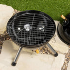Portable Mini BBQ with 44.5x30cm Chrome Plated Cooking Grid