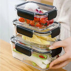 Glass Container Set of 3