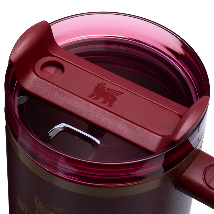 The Quencher H2.0 Flowstate™ Tumbler | 40 OZ - Gilded Pomegranate