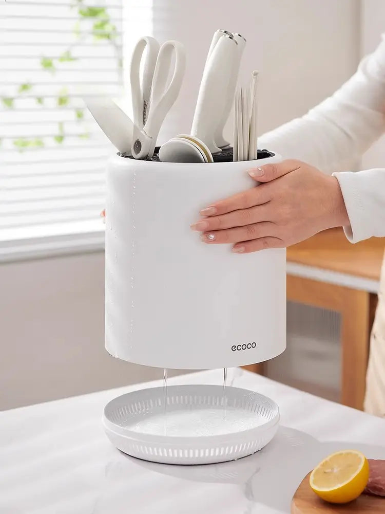 Ecoco Kitchen Rotary Knife Holder