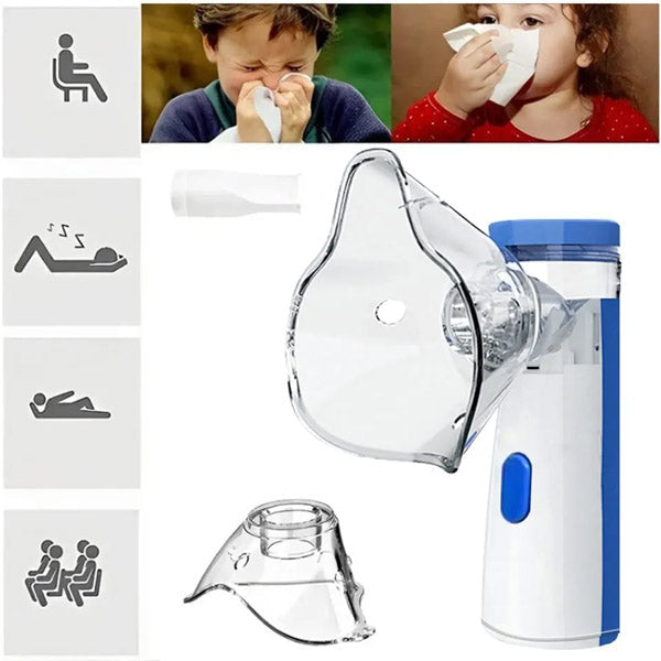 Mini Mesh Nebulizer Portable (Cell Operated) And Power
